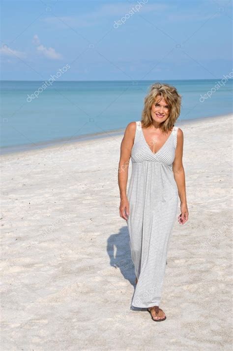 Attractive Woman In Sundress Stock Photo Eyemark