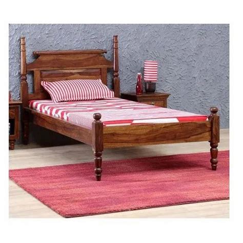 King Judah Brown Wooden Single Cot Bed At Rs 15000 In Chennai Id
