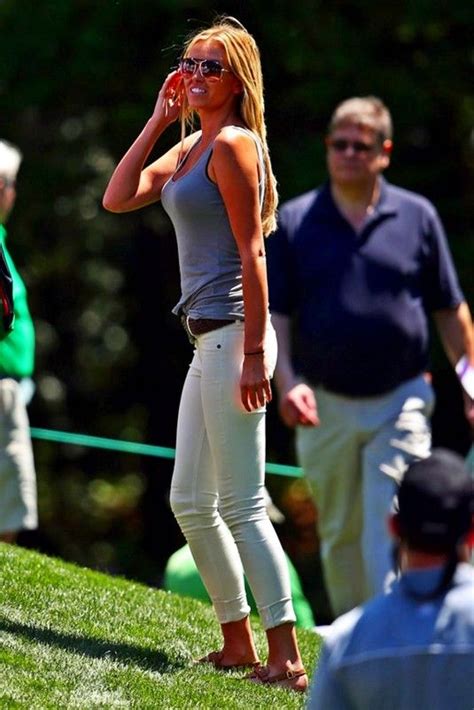 Paulina Gretzky At The Masters Golf Tournament In Augusta Golf