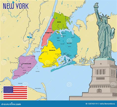 Arriba 99 Foto Mapa De Nueva York Con Nombres Lleno 092023