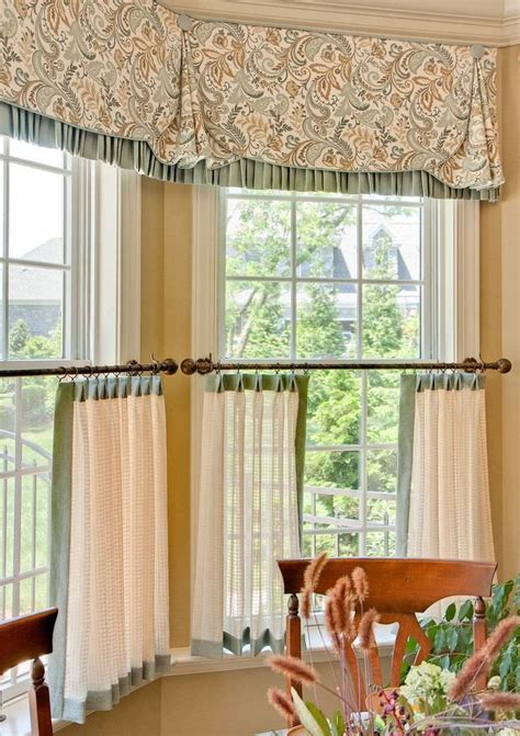 Custom Made Café Curtains And Drapes Kitchen Window Treatments Corner
