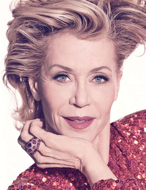 77 Year Old Actress Jane Fonda Looks Ageless On The Cover Of W Mag’s June 2015 Issue