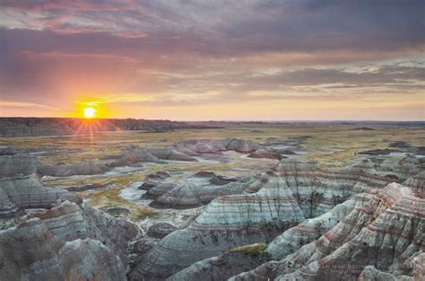 Sunrise Badlands National Park Alan Majchrowicz