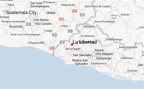 La Libertad El Salvador Santa Ana Weather Forecast