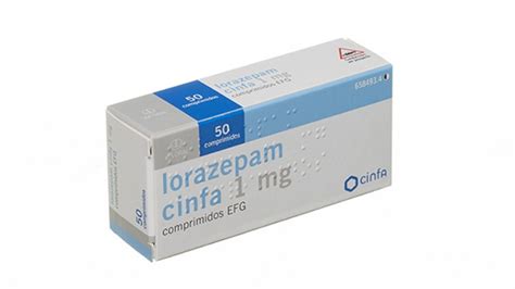 Lorazepam Cinfa 1 Mg Comprimidos Efg 50 Comprimidos Precio 1 72€