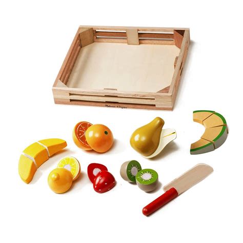 Melissa And Doug Wooden Cutting Fruit