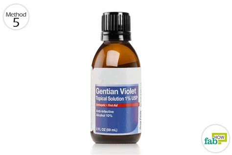 Apply Gentian Violet On The Infected Site Top 10 Home Remedies Home
