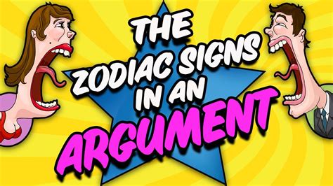 The Zodiac Signs In An Argument Youtube