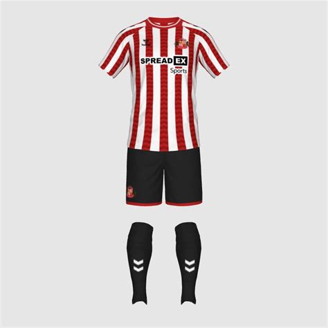 Sunderland Afc Home Kit 2425 Fifa 23 Kit Creator Showcase