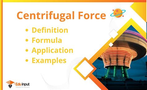 What Is Centrifugal Force Definition Formula Application