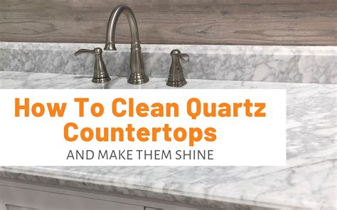 They have high ph levels and can destroy the counter very quickly. How To Clean Quartz Countertops And Make Them Shine