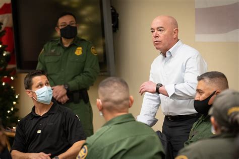 Homeland Security Secretary Visits Border Says Plans Underway For