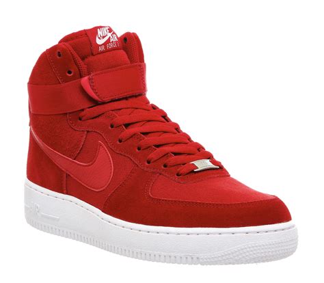 Nike Red Air Forces Airforce Military