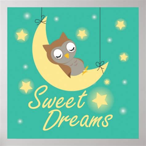 Sweet Dreams Wish Design Poster