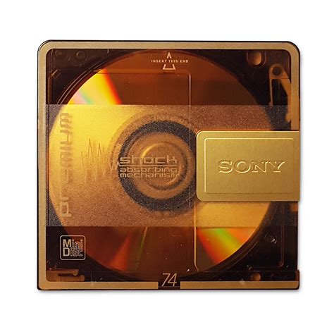 Sony Minidisc Premium 74 Minutes Retro Style Media