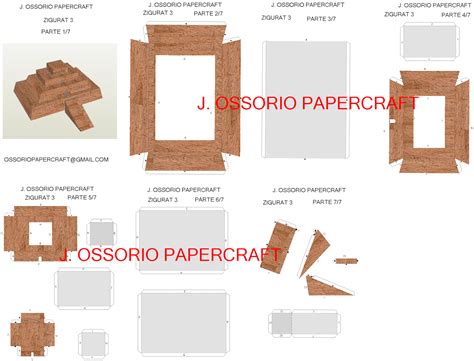OSSORIO RECORTABLES DE PAPEL Ossorio Papercraft Recortable De Un