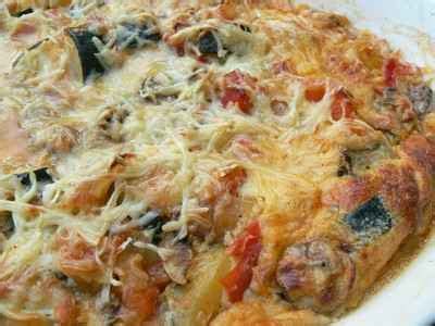 Recette Clafoutis dété aux légumes en vidéo