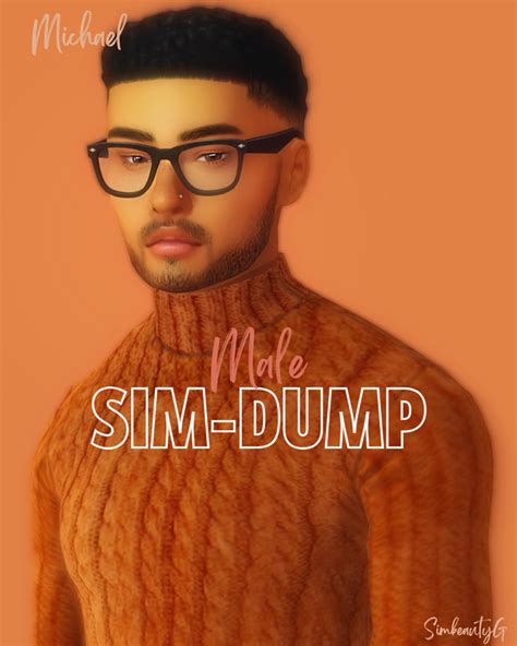 Male Sim Dump Simbeautyguru Sims Sims 4 Hair Male Sims 4 Characters