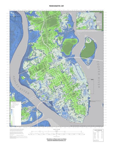 Charleston Hurricane Flood Map Historic Charleston Foundation