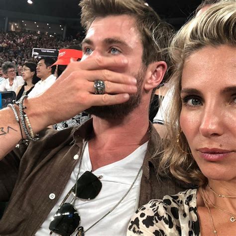 Chris Hemsworths Wife Elsa Pataky Shares A Sweet Photo Of Them Good