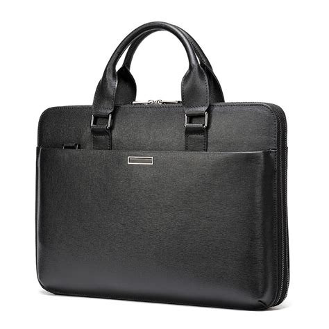 Luxury Real Leather Business Mens Briefcase Bagswish