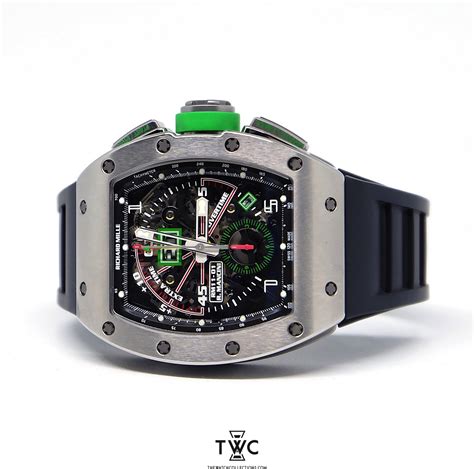 The brand specialises in luxury watches. Richard Mille - RM11-01 Titanium Roberto Mancini (2017)