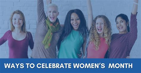 Ways To Celebrate Womens Month Ashford Communities