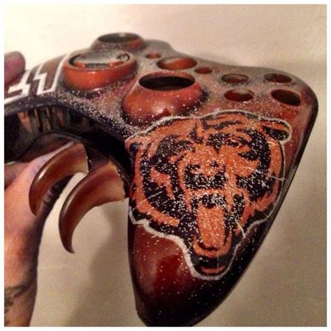 Custom Chicago Bear Themed Xbox Controller I Did Special Part Is I
