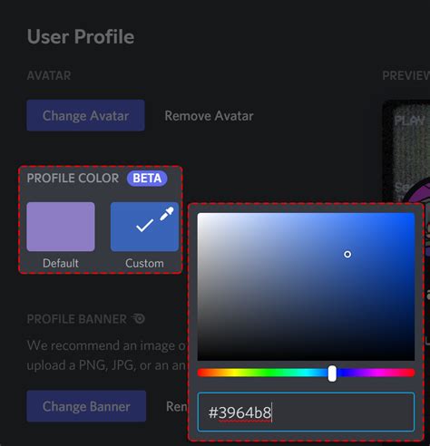 Discord Profile Colors