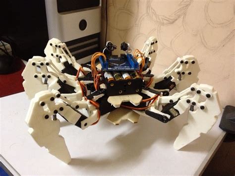 Hexapod Robot Based On Fpga Robot Design Arduino Projects 3d