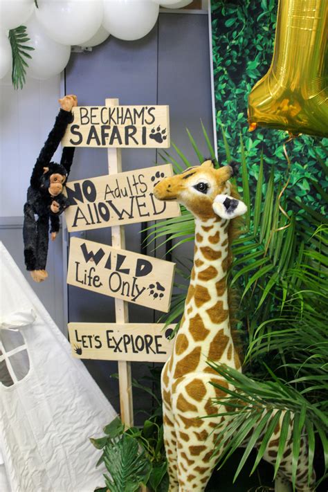 Wild One Safari Party First Birthday Ideas And Decor Parties365