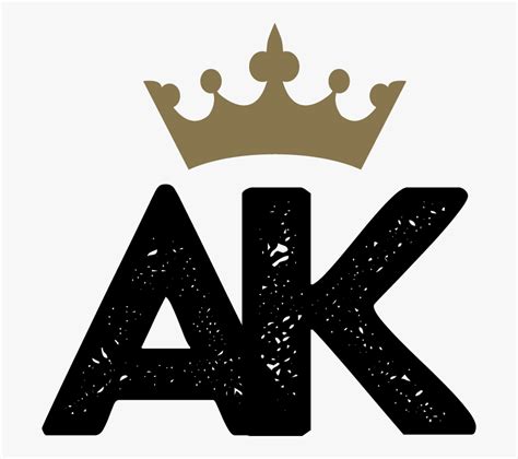 Ak Logo With Crown Free Transparent Clipart Clipartkey