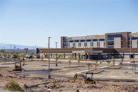 Construction Moving Along On New Henderson Hospital Las Vegas Review