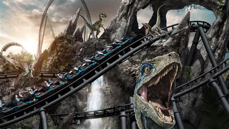 Jurassic World Velocicoaster Reveal Universal Orlando Islands Of Adventure Youtube