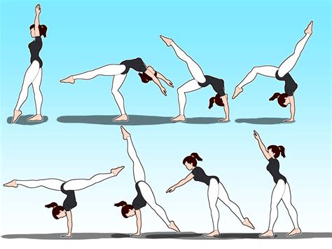 Break Down The Back Walkover Recreational Gymnastics Pros