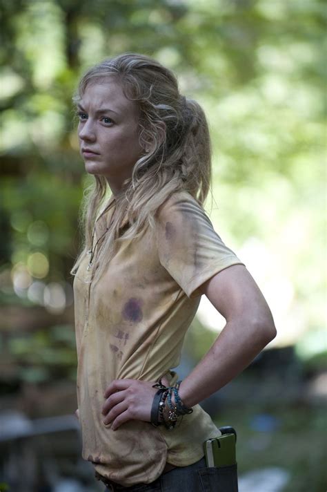 The Walking Dead Season 5 Spoilers Emily Kinney Spotted On Set — Beth