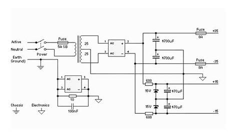 power source circuit diagram