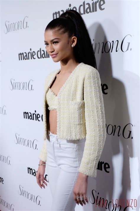 Zendaya Coleman In Chanel At Marie Claire S Fresh Faces Party Tom