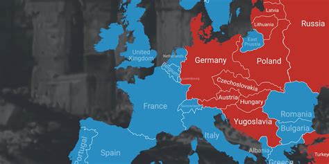 Animated Map Shows How Wwi Changed Europes Borders Business Insider