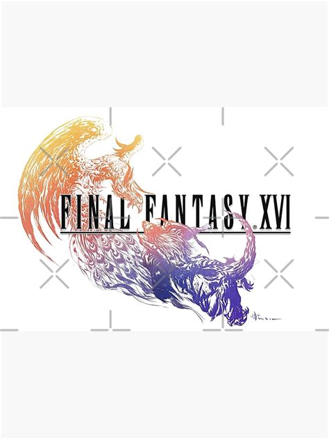Final Fantasy Xvi Logo Photographic Print For Sale By Nifunifadraws