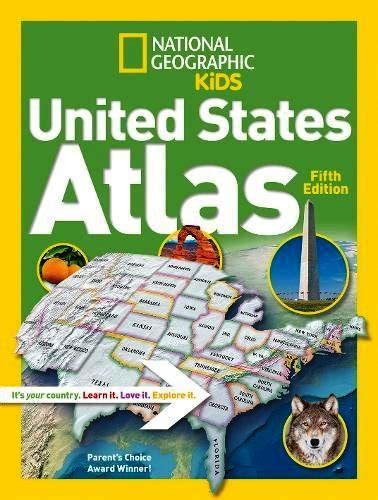 National Geographic Kids United States Atlas Picture Book Depot