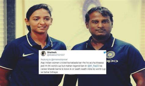 After Mithali Raj Ramesh Powars Cryptic Tweet Gets Trolled Heavily On Social Media