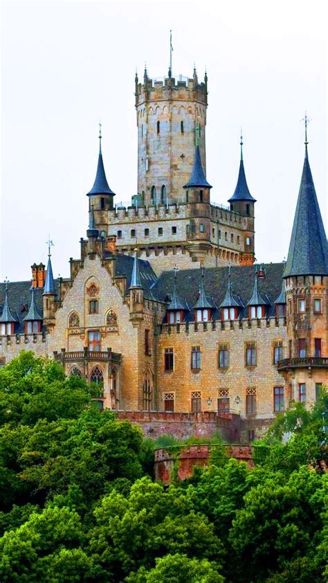 Marienburg Castle Is A Gothic Revival Castle In Hanover Lower Saxony