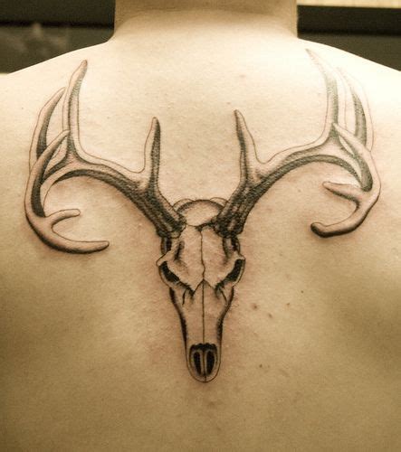 Deer Hunting Tattoos Antler Tattoos Deer Skull Tattoos Skull Tattoo