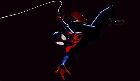 Into The Spider Verse Amoled Wallpapers Wallpaper Cave