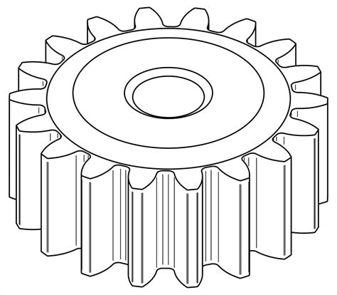 Spur Gear Drawing At Explore Collection Of Spur