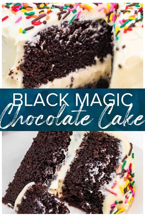 Black Magic Chocolate Cake With Best White Icing The Cookie Rookie