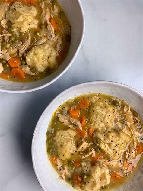 Easy Southern Chicken And Dumplings With Rotisserie Chicken
