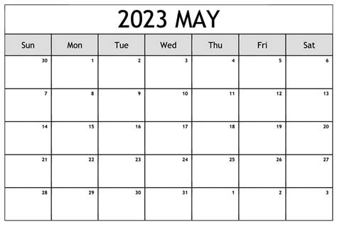May 2023 Calendar Clipart Download Clipart World