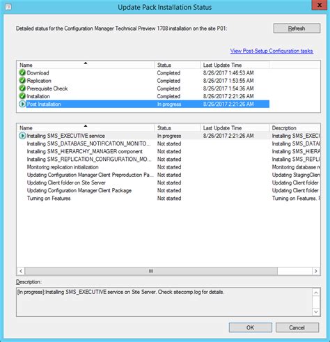 System Center Configuration Manager Technical Preview 1708 Now